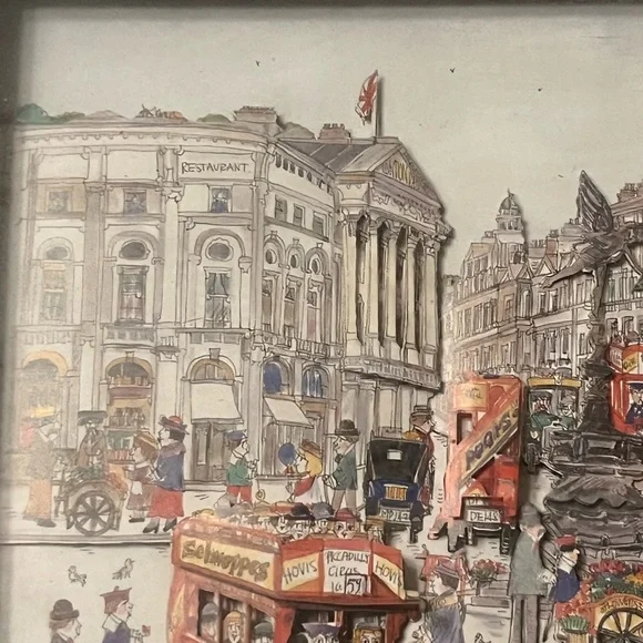 Piccadilly Circus Framed Artwork - Picture 10 of 13